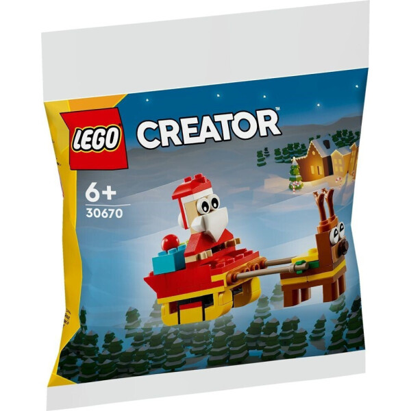 Lego Creator Santa Claus on Sleigh Christmas για 6 Ετών Κωδικός 30670