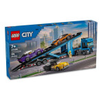 Lego City Car Transporter Truck With Sports Cars για 7 Ετών 998τμχ Κωδικός 60408