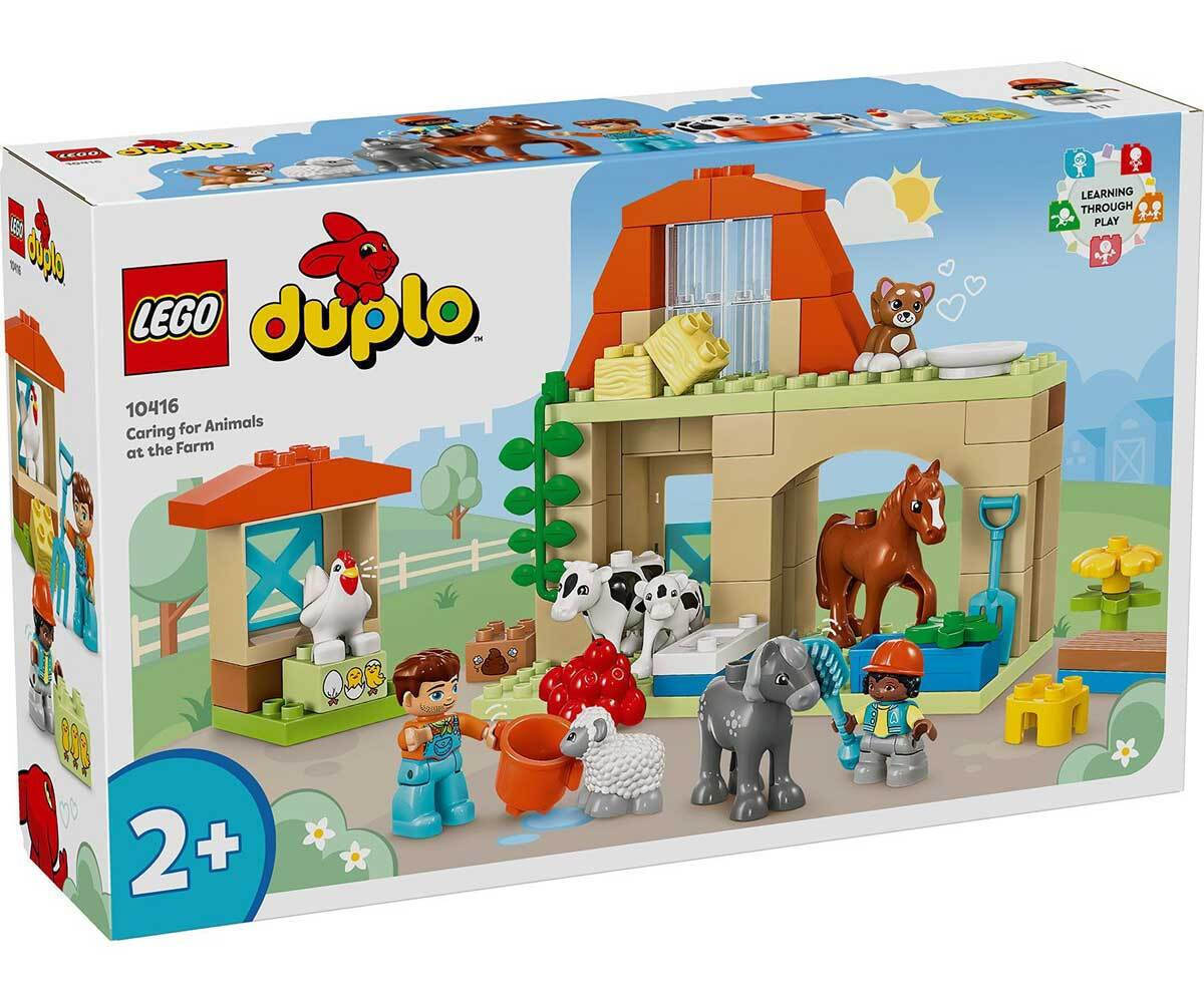 Lego Duplo Caring For Animals At The Farm για 2 Ετών 74τμχ Κωδικός 10416