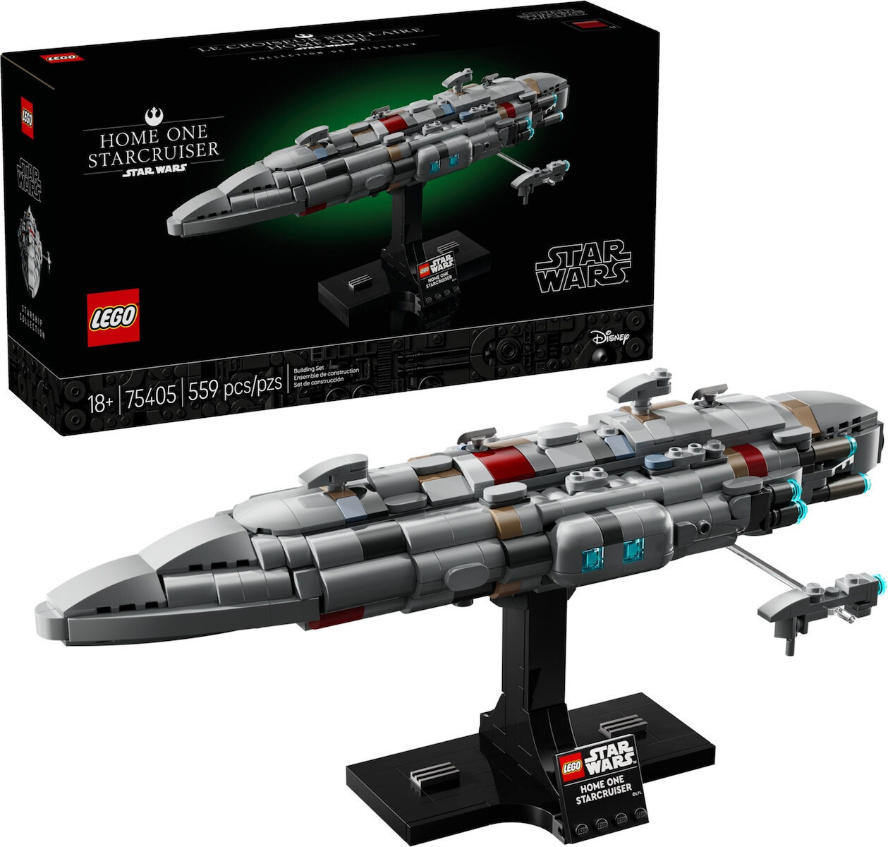 Lego Disney Home One Starcruiser για 18 Ετών 559τμχ Κωδικός 75405