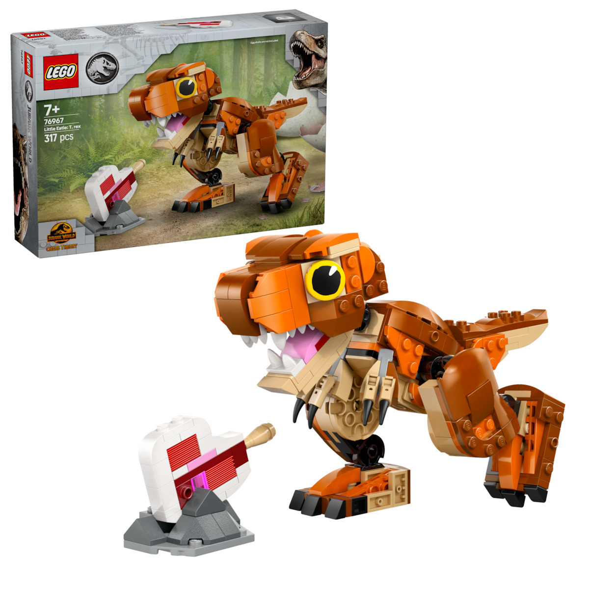 Lego Jurassic World Jurassic World - Little Eatie T. Rex για 7 Ετών 317τμχ Κωδικός 76967