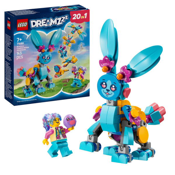 Lego DREAMZzz Bunchus Creative Animal Adventures για 7 Ετών 143τμχ Κωδικός 71488