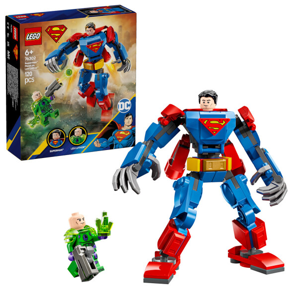 Lego DC Super Heroes Superman Mech vs. Lex Luthor για 6 Ετών 120τμχ Κωδικός 76302