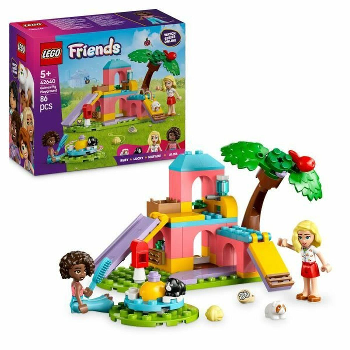 Lego Friends Guinea Pig Playground για 5 Ετών 86τμχ Κωδικός 42640