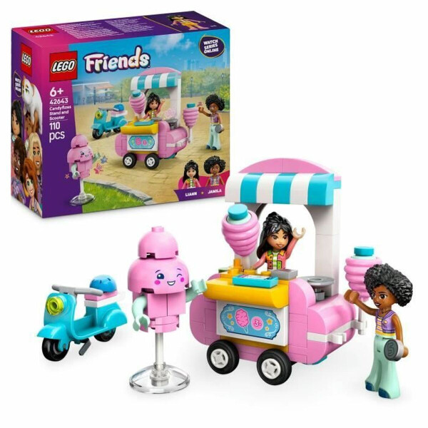 Lego Friends Cotton Candy Stand and Scooter για 6 Ετών 110τμχ Κωδικός 42643