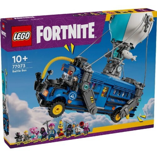 Lego Τουβλάκια Fortnite Battle Bus για 10 Ετών 954τμχ Κωδικός 77073