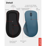 Lenovo Yoga Pro Ασύρματο Ποντίκι Tidal Teal