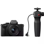 Panasonic C-G100D Mirrorless Φωτογραφική Μηχανή Kit G Vario 12-32mm F3.5-5.6 Asph. Mega OIS Tripod Grip Μαύρη