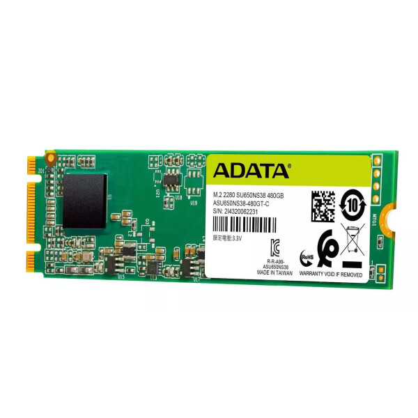 Adata Ultimate SU650 SSD 512GB M.2 SATA III Κωδικός ASU650NS38-512GT-C