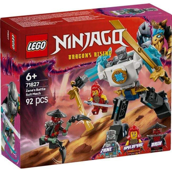Lego Ninjago Zanes Battle Suit Mech για 6 Ετών 92τμχ Κωδικός 71827