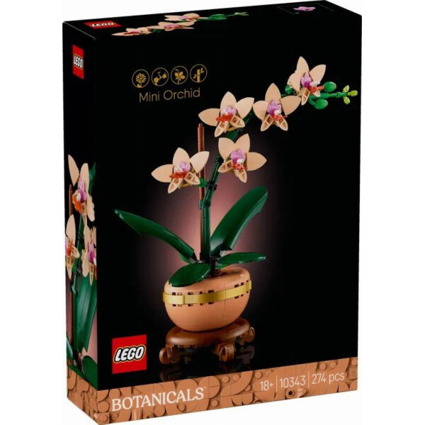 Lego Botanical Collection Mini Orchid για 18 Ετών 274τμχ Κωδικός 10343