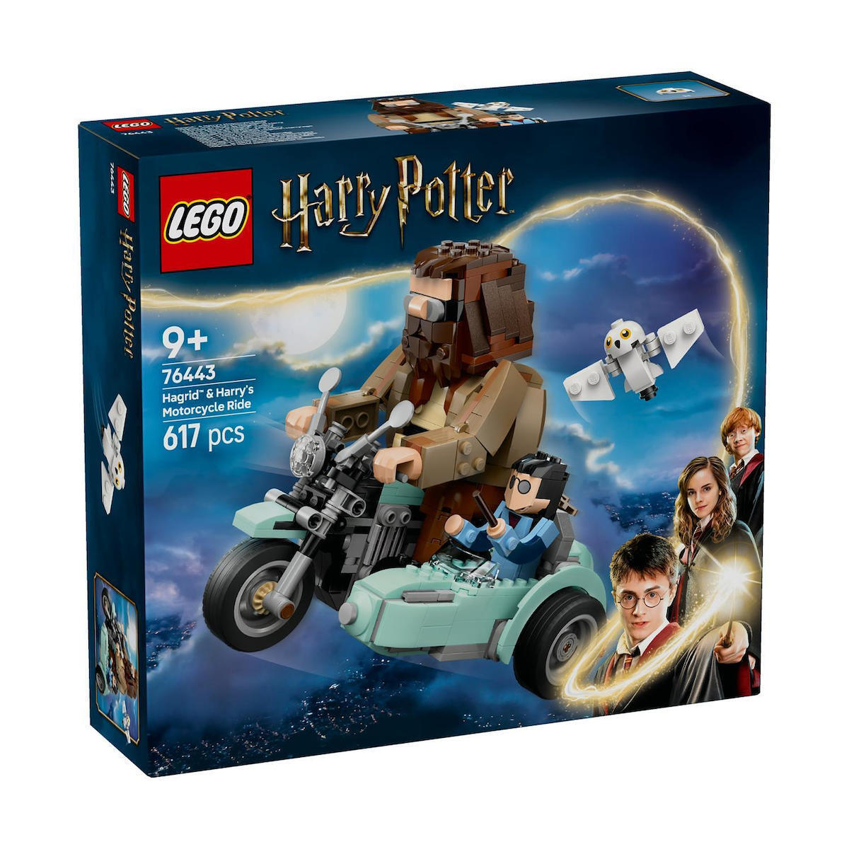 Lego Harry Potter Harry Potter TM - Hagrid Harrys Motorcycle Ride για 9 Ετών 617τμχ Κωδικός 76443