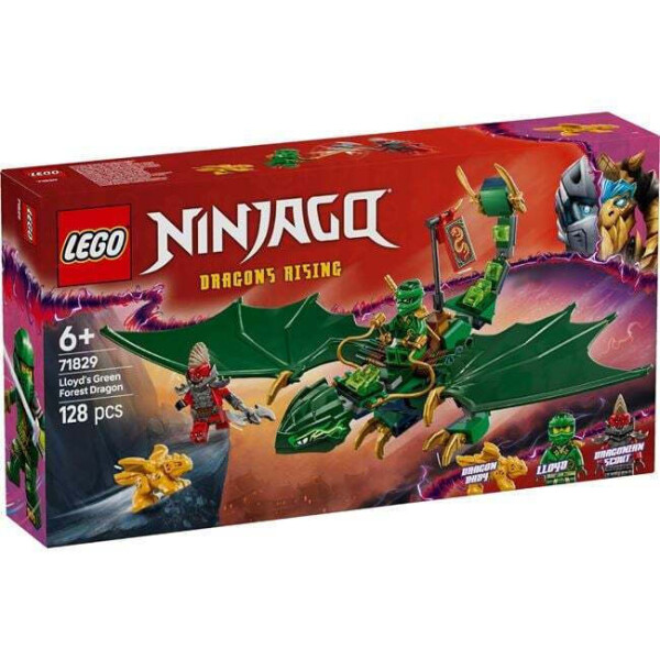 Lego Ninjago Lloyds Green Forest Dragon για 6 Ετών 128τμχ Κωδικός 71829