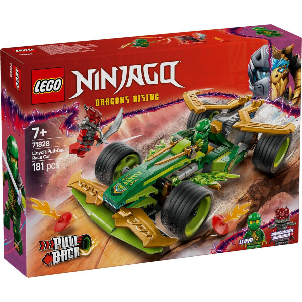 Lego Ninjago Lloyds Pull-Back Race Car για 7 Ετών 181τμχ Κωδικός 71828
