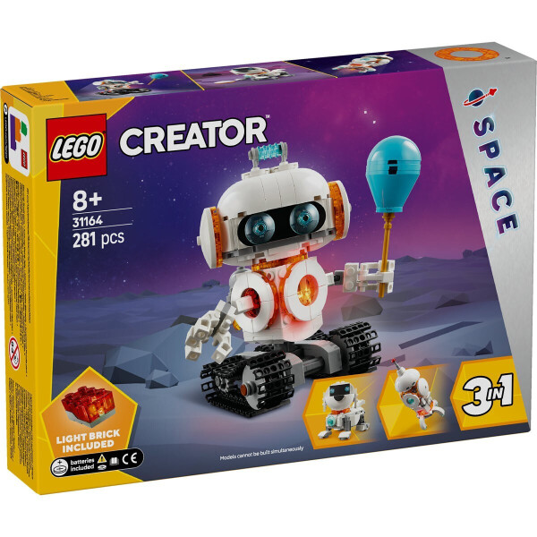 Lego Creator Space Robot για 8 Ετών 281τμχ Κωδικός 31164