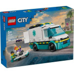 Lego City Emergency Ambulance για 5 Ετών 184τμχ Κωδικός 60451