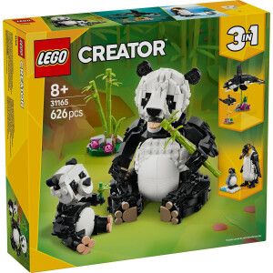 Lego Creator Wild Animals Panda Family για 8 Ετών 626τμχ Κωδικός 31165