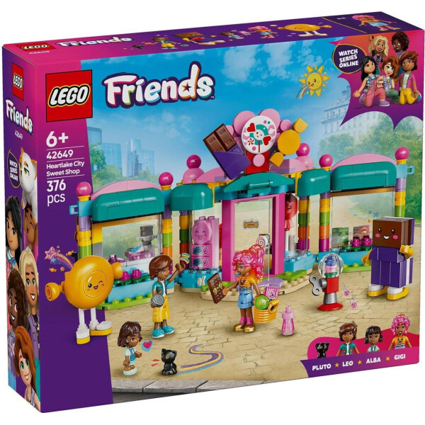 Lego Friends Heartlake City Candy Store για 6 Ετών 376τμχ Κωδικός 42649