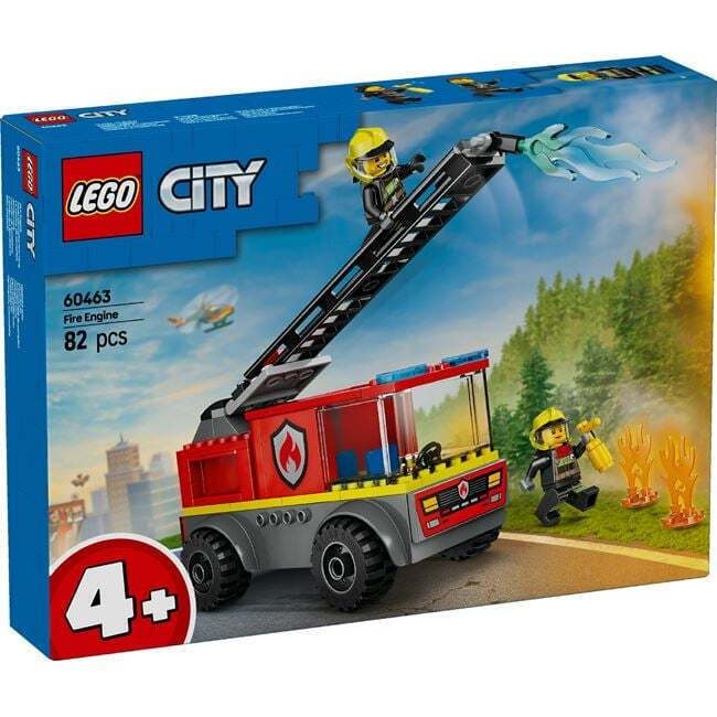Lego City Fire Engine για 4 Ετών 82τμχ Κωδικός 60463