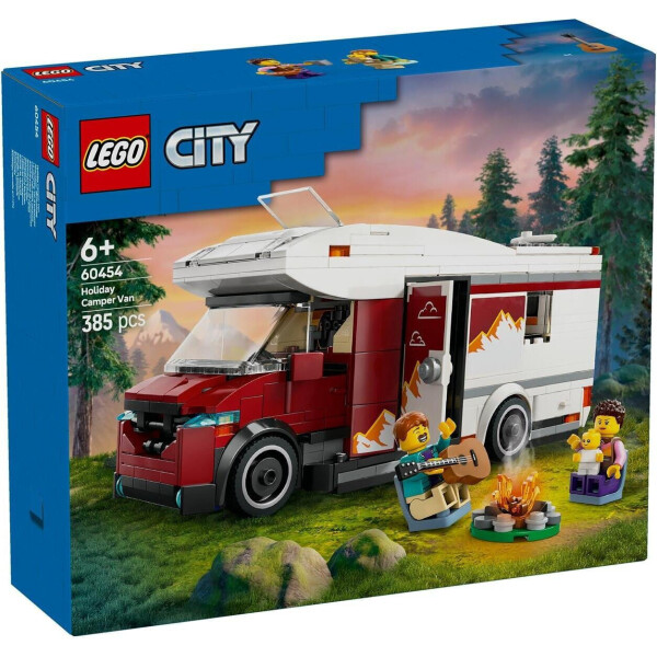 Lego City Holiday Adventure Camper Van για 6 Ετών 385τμχ Κωδικός 60454