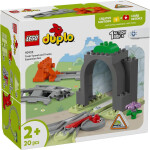 Lego Duplo Train Tunnel and Tracks Expansion Set για 2 Ετών 20τμχ Κωδικός 10425