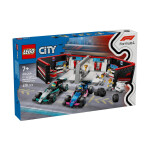Lego City F1 Garage Mercedes-AMG Alpine Cars για 7 Ετών 678τμχ Κωδικός 60444