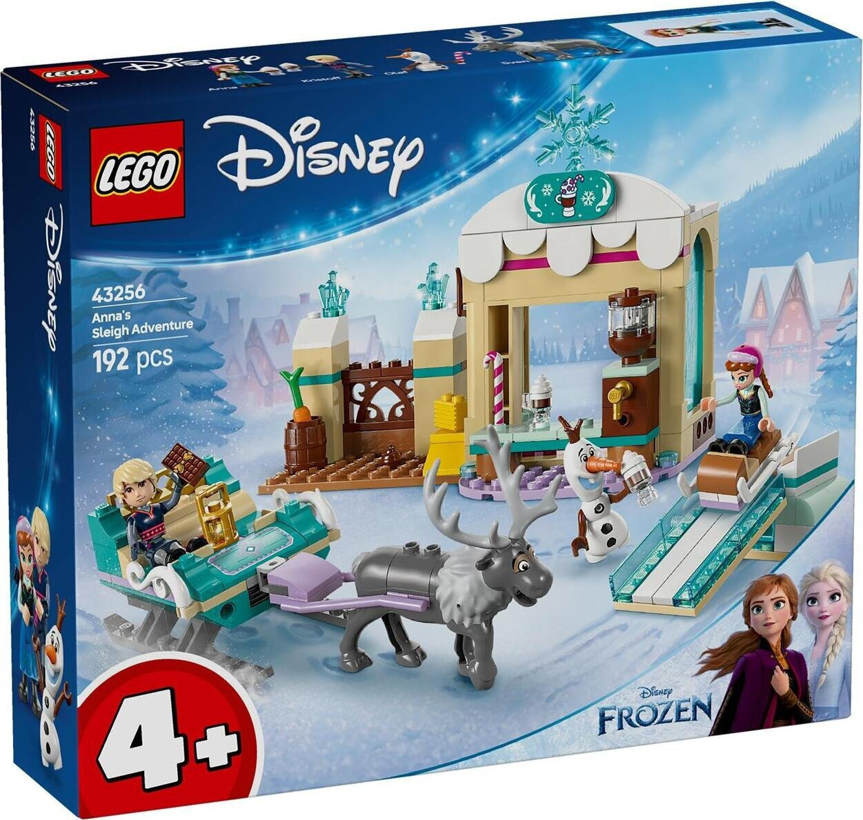 Lego Frozen Annas Sleigh Adventure για 4 Ετών 192τμχ Κωδικός 43256