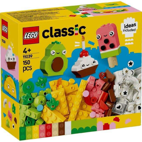 Lego Classic Creative Food Friends για 4 Ετών 150τμχ Κωδικός 11039