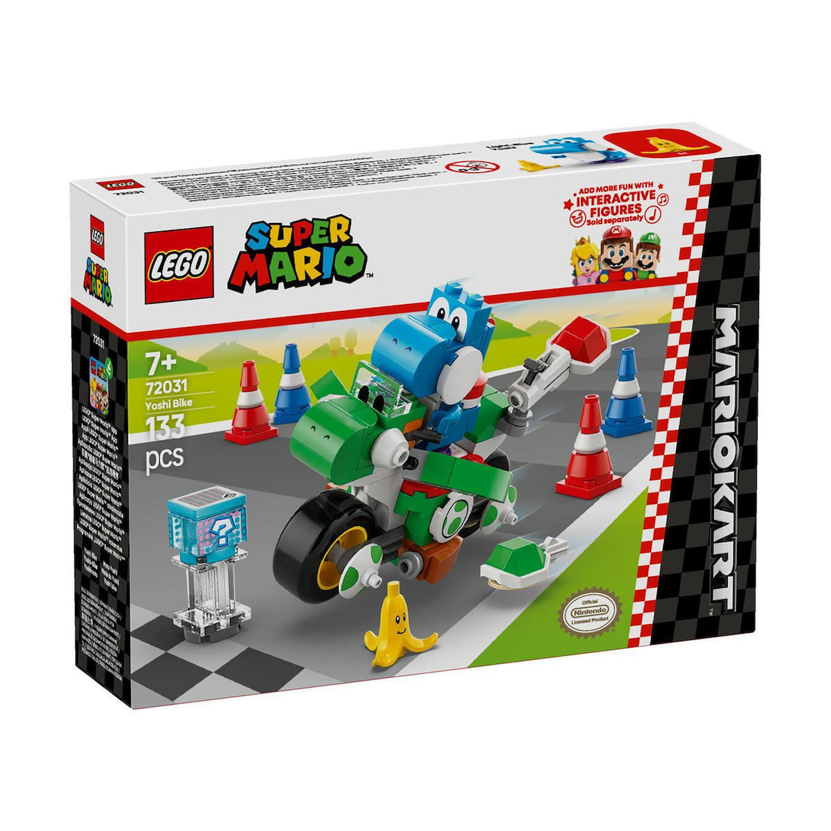 Lego Super Mario Mario Kart - Yoshi Bike για 7 Ετών 133τμχ Κωδικός 72031