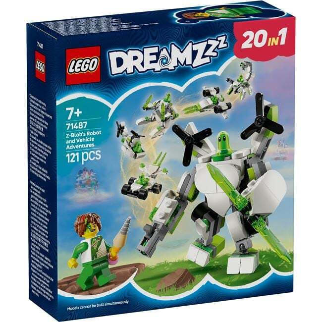 Lego DREAMZzz Blobs Robot and Vehicle Adventures για 7 Ετών 121τμχ Κωδικός 71487