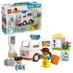 Lego Duplo Ambulance Driver για 2 Ετών 19τμχ Κωδικός 10447