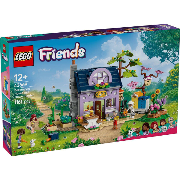 Lego Friends Beekeepers House and Flower Garden για 12 Ετών 1161τμχ Κωδικός 42669