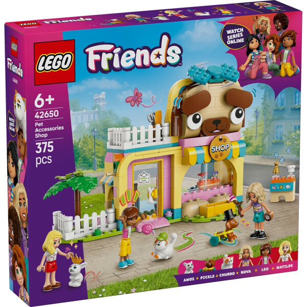 Lego Friends Pet Accessories Shop για 6 Ετών 375τμχ Κωδικός 42650