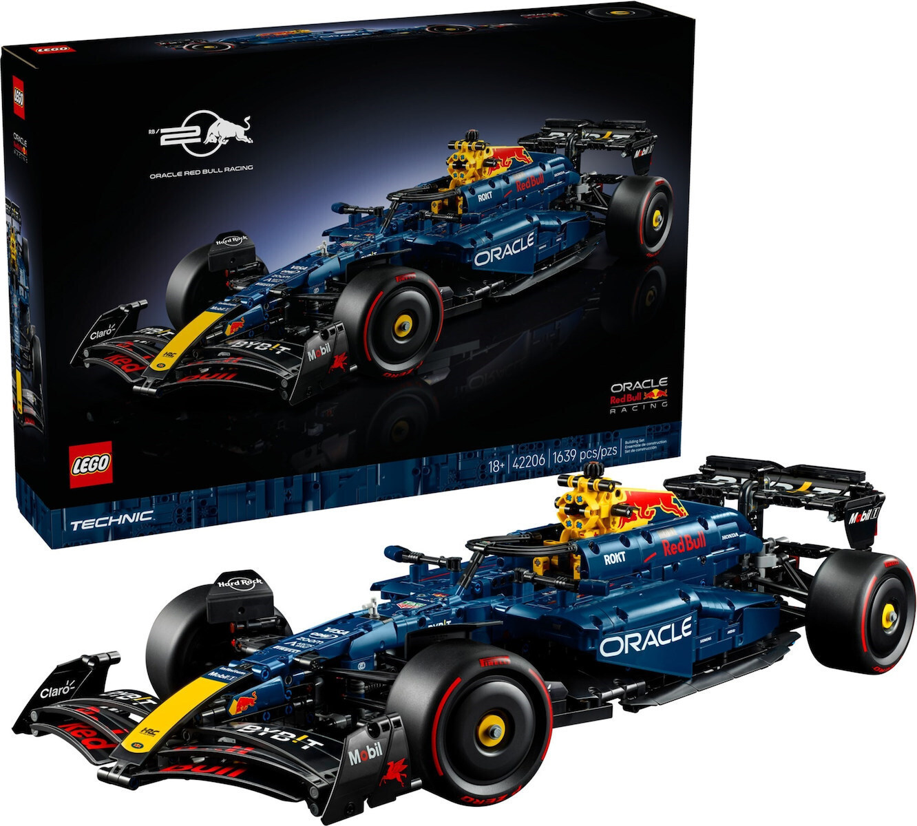 Lego Technic Oracle Red Bull Racing RB20 F1 Car για 18 Ετών 1639τμχ Κωδικός 42206