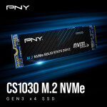 PNY CS1030 SSD 250GB M.2 NVMe PCI Express 3.0 Κωδικός M280CS1030-250-RB