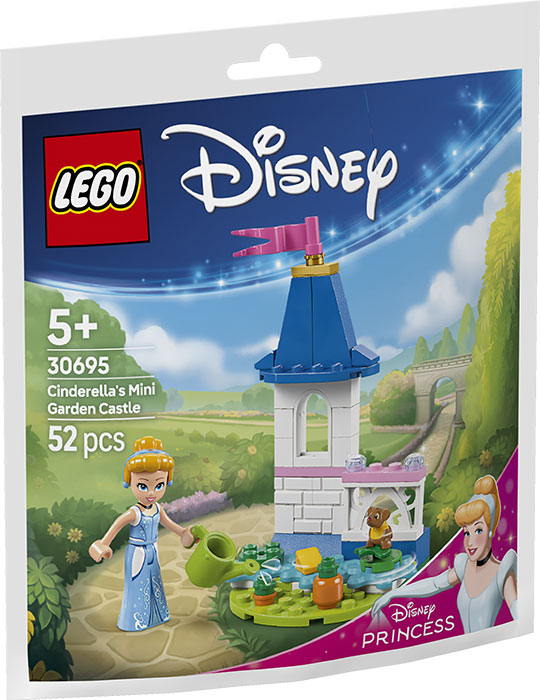 Lego Disney Cindorellas Mini Garden Castle για 5 Ετών 52τμχ Κωδικός 30695