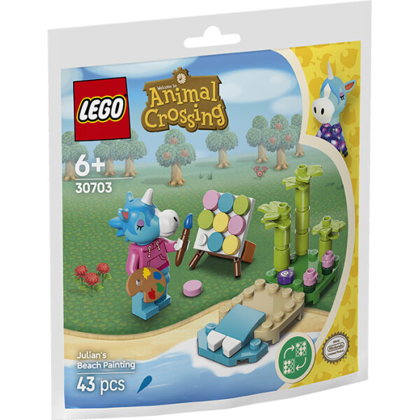 Lego Animal Crossing Julians Beach Painting για 6 Ετών 43τμχ Κωδικός 30703