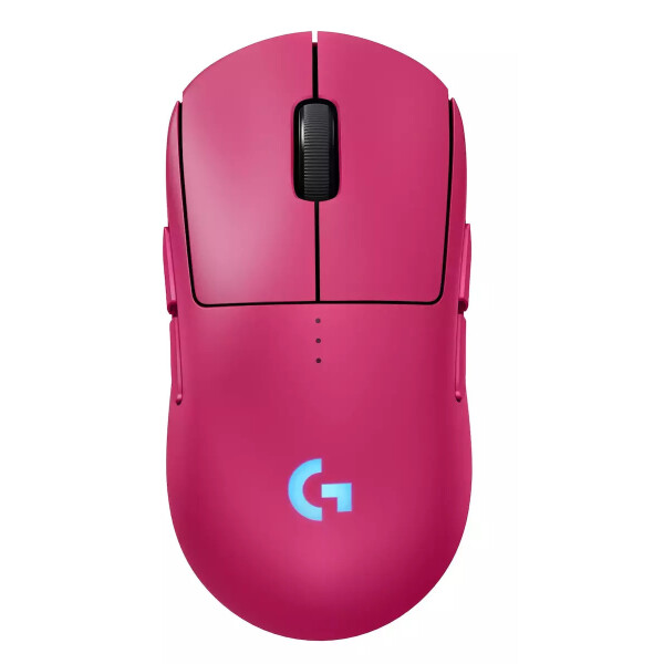 Logitech G Pro 2 Lightspeed Ασύρματο RGB Gaming Ποντίκι 44000 DPI Magenta
