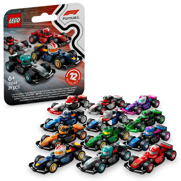 Lego Minifigures F1 Collectible για 6 Ετών 29τμχ Κωδικός 71049