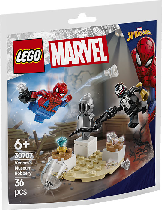 Lego Marvel Venoms Museum Robbery για 6 Ετών 36τμχ Κωδικός 30707