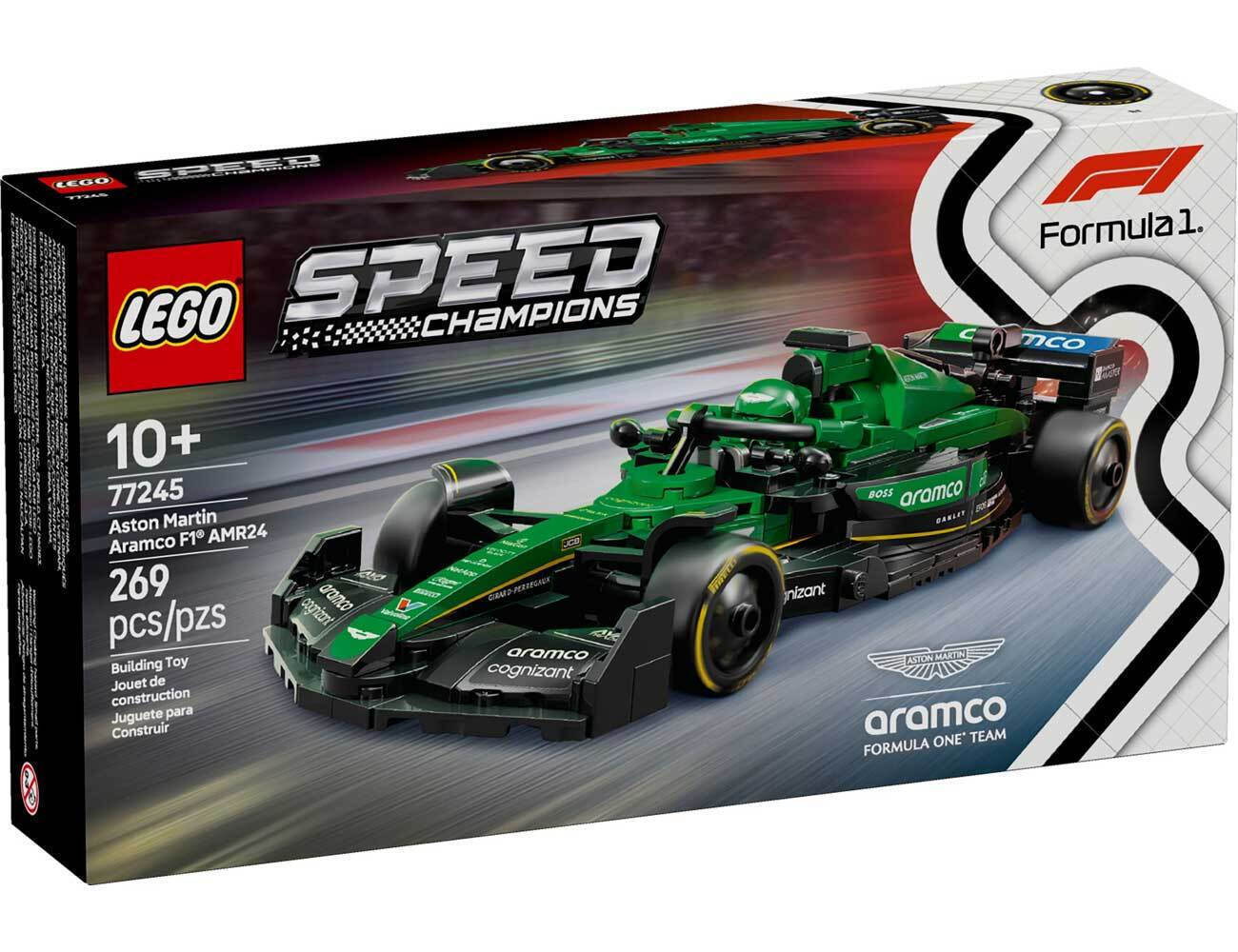 Lego Speed Champions F1 Racing Car Aston Martin Armaco AMR24 για 10 Ετών 269τμχ Κωδικός 77245