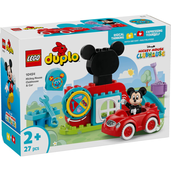 Lego Disney Mickey Mouse Clubhouse Car για 2 Ετών 27τμχ Κωδικός 10454