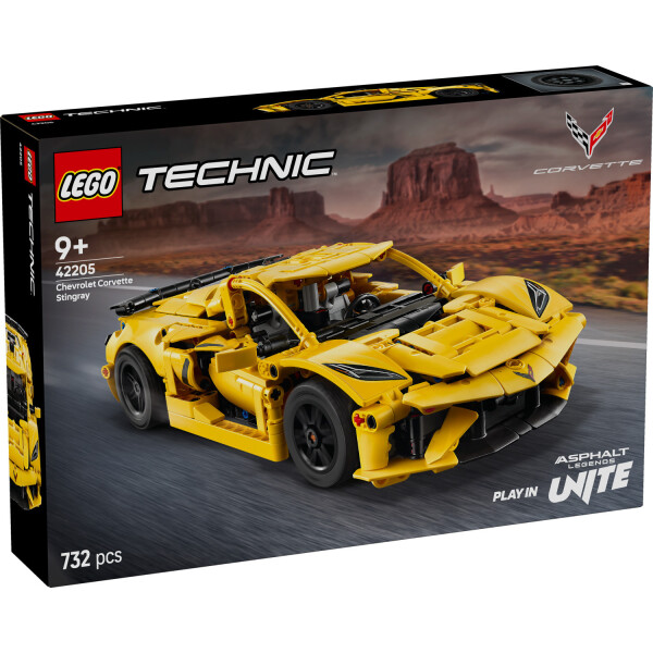 Lego Technic Chevrolet Corvette Stingray για 9 Ετών 732τμχ Κωδικός 42205