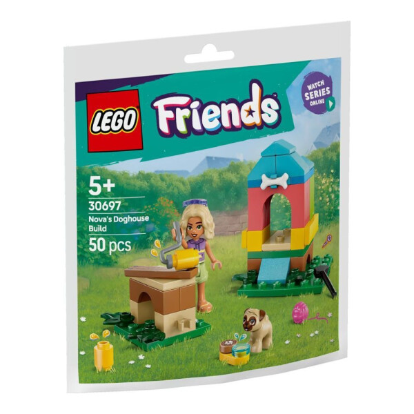 Lego Friends Novas Doghouse Build για 5 Ετών 50τμχ Κωδικός 30697