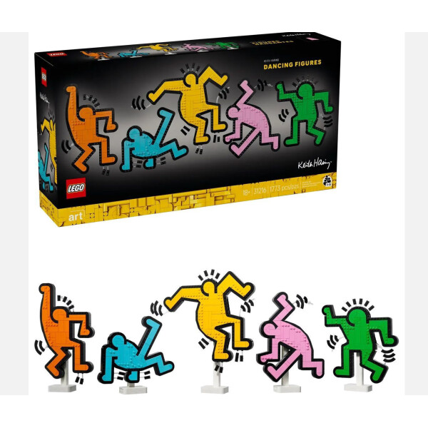 Lego Art Keith Haring Dancing Figures για 18 Ετών 1773τμχ Κωδικός 31216