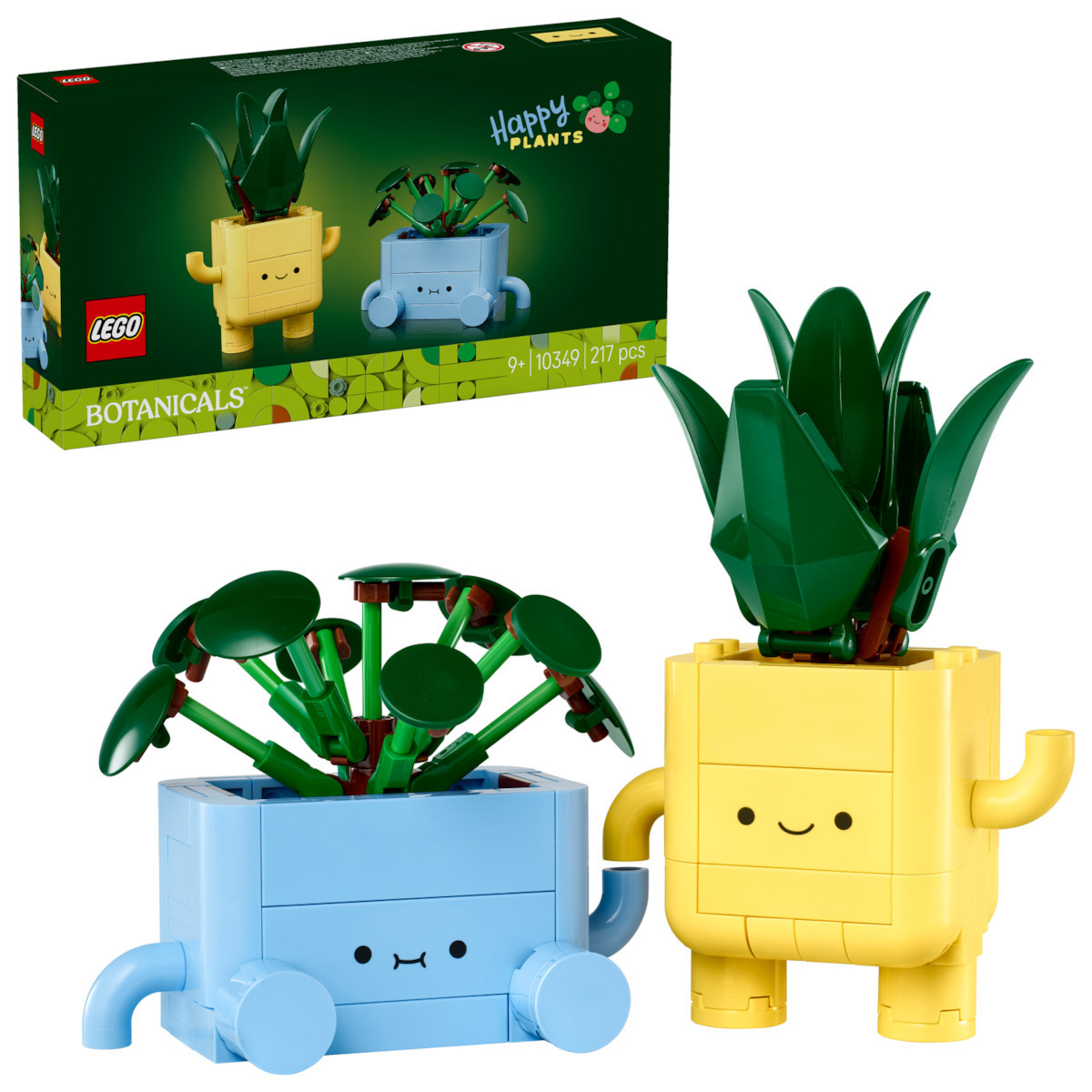 Lego Botanical Collection Happy Plants για 9 Ετών 217τμχ Κωδικός 10349