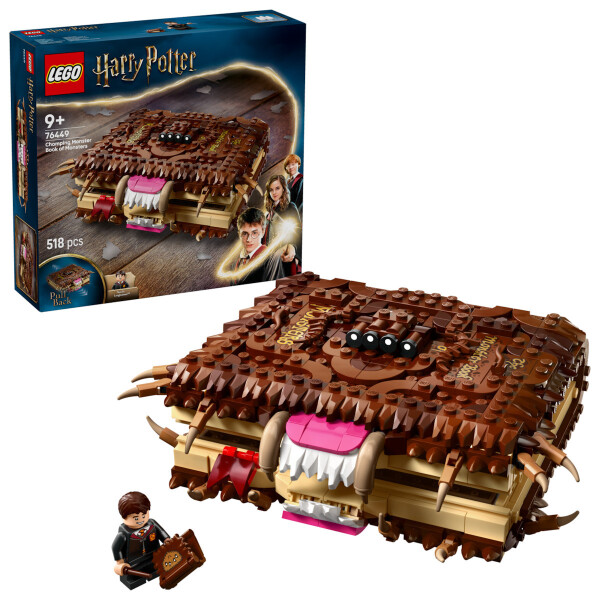 Lego Harry Potter Chomping Monster Book of Monsters για 9 Ετών 518τμχ Κωδικός 76449