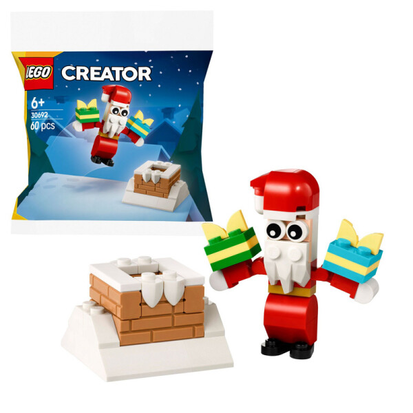 Lego Creator Chimney Fun with Santa για 6 Ετών 60τμχ Κωδικός 30692