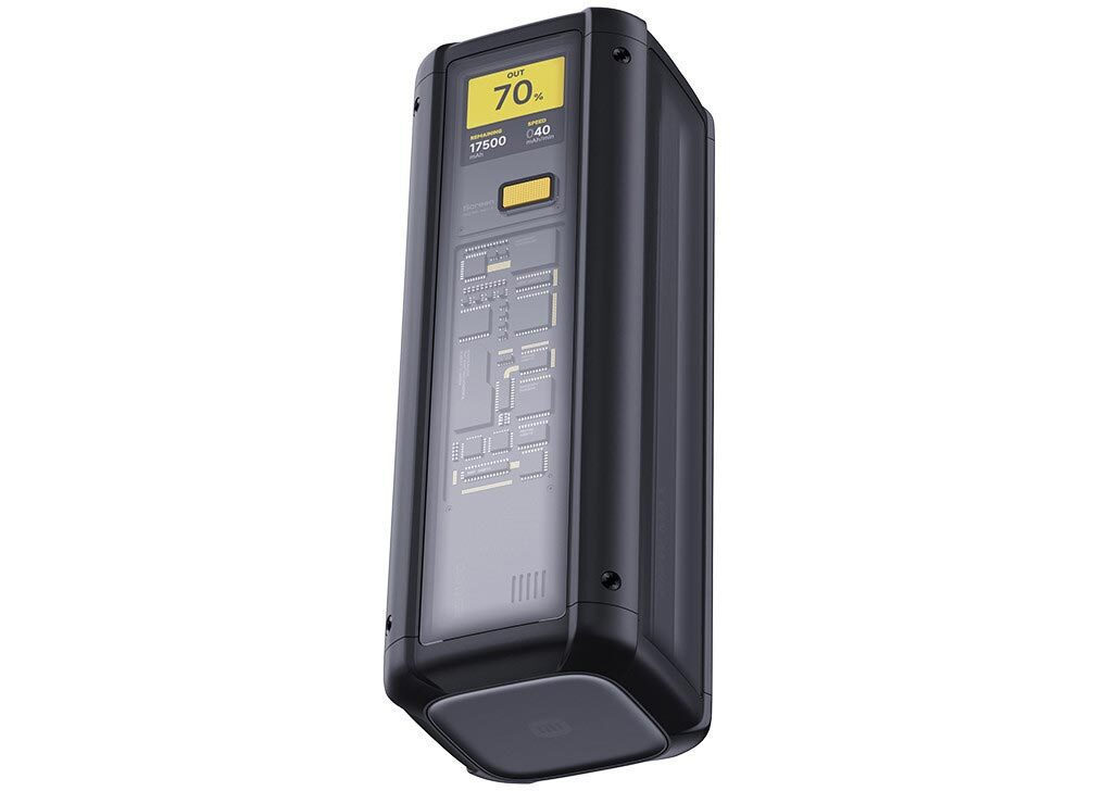 Xiaomi HyperCharge P03MI Power Bank 25000mAh 212W με Θύρα USB-A και 2 Θύρες USB-C Power Delivery Διάφανο