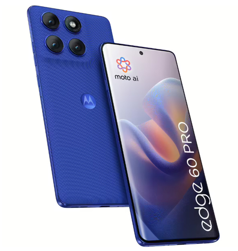 Motorola Edge 60 Pro 5G Dual SIM 12/512GB PANTONE Dazzling Blue